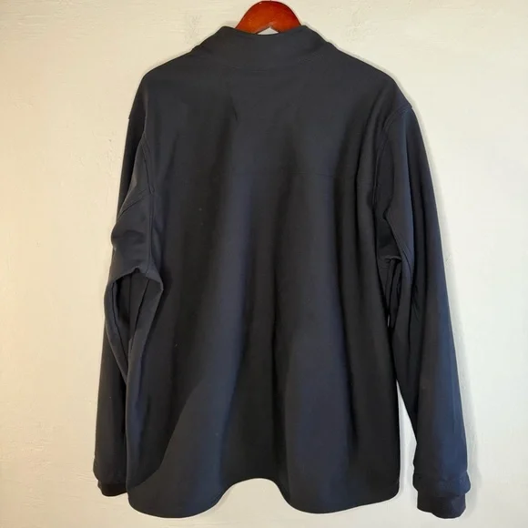 Carhartt Rugged Flex Bonded Fleece Scrub Jacket Size 2XL Black NWOT - Picture 4 of 8